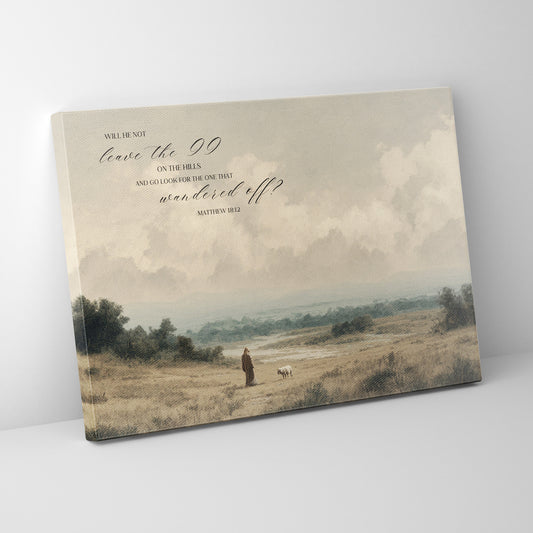Matthew 18:12 - Canvas