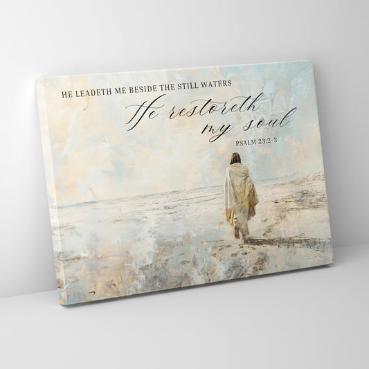 Psalm 23 - Canvas