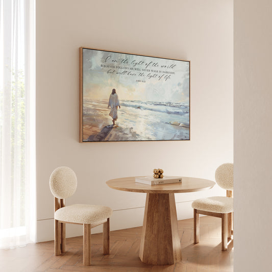 John 8:12 - Canvas