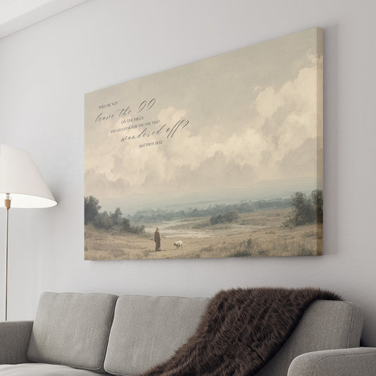 Matthew 18:12 - Canvas
