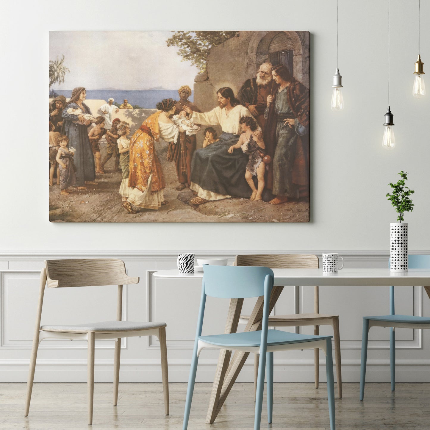Christ Blessing The Children