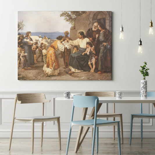 Christ Blessing The Children