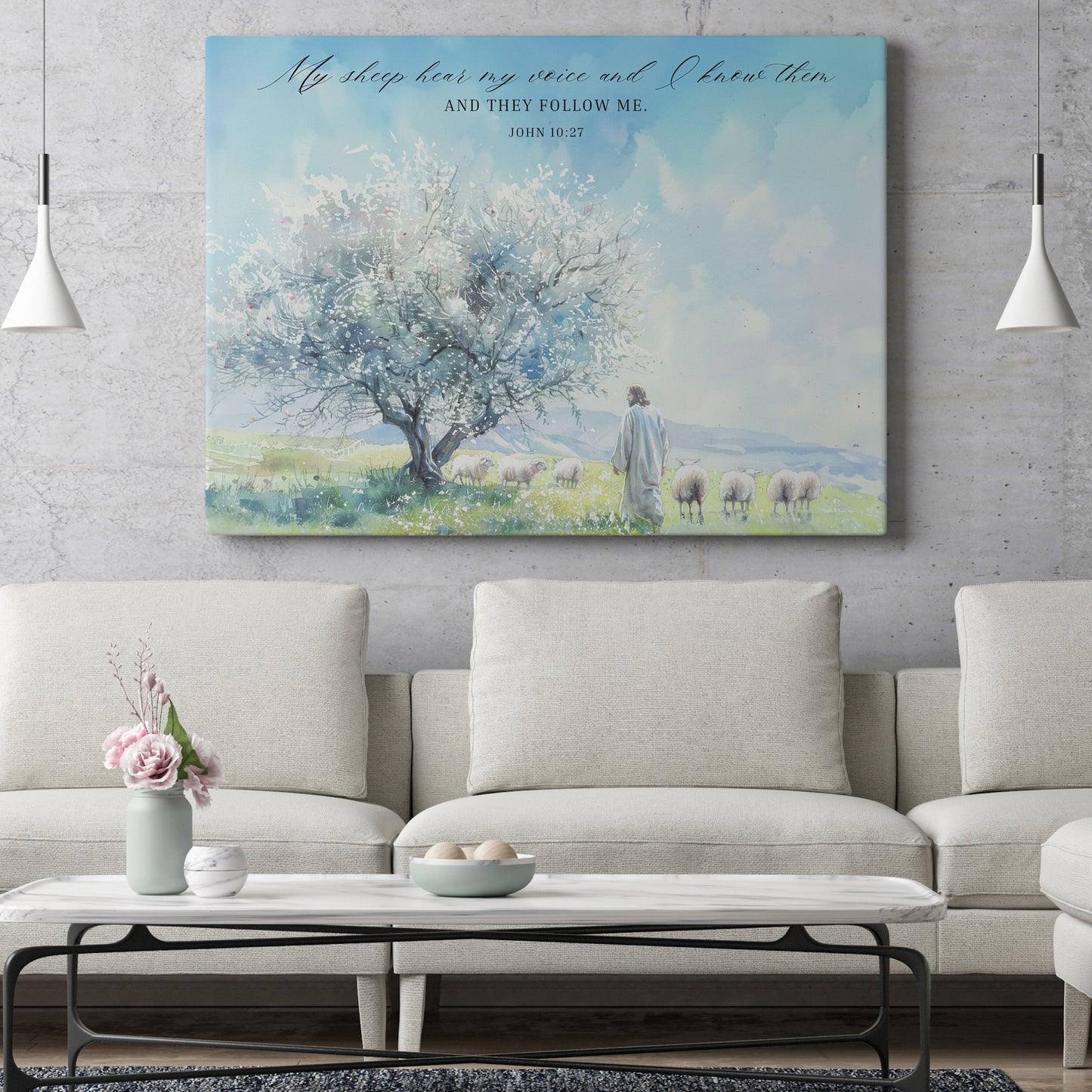 John 10:27 - Canvas