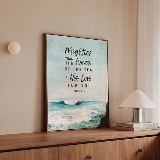 Psalm 93 - Canvas