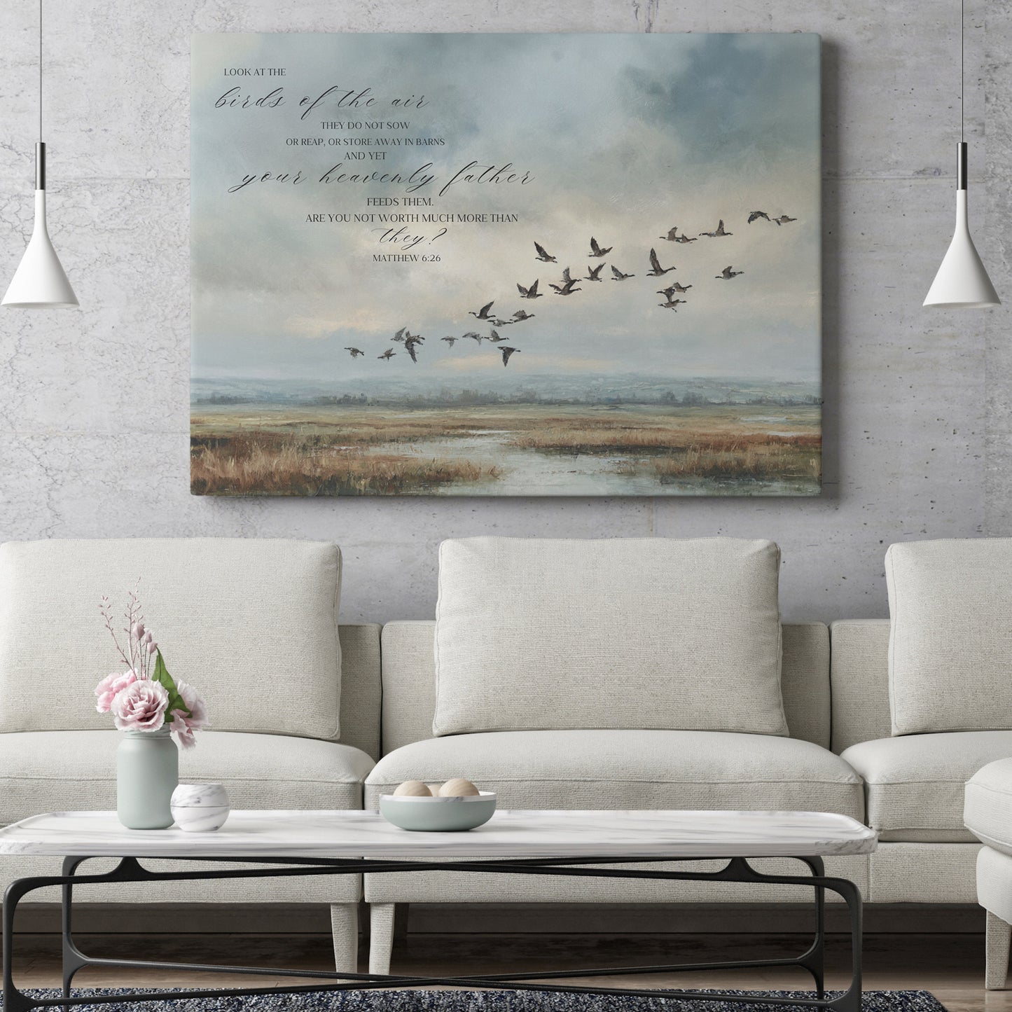 Matthew 6:26 - Canvas