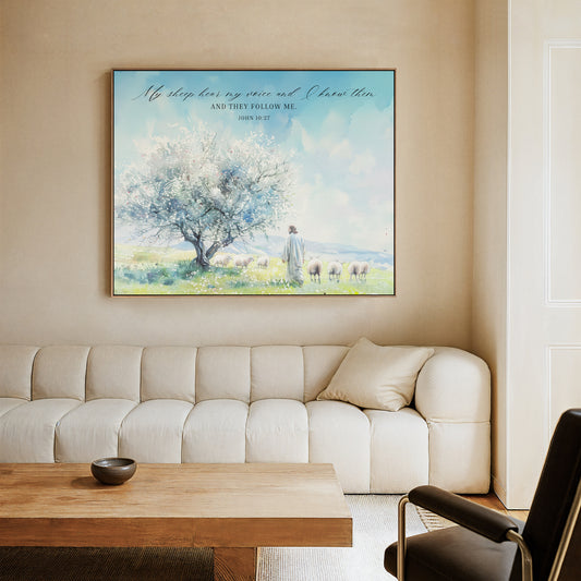 John 10:27 - Canvas