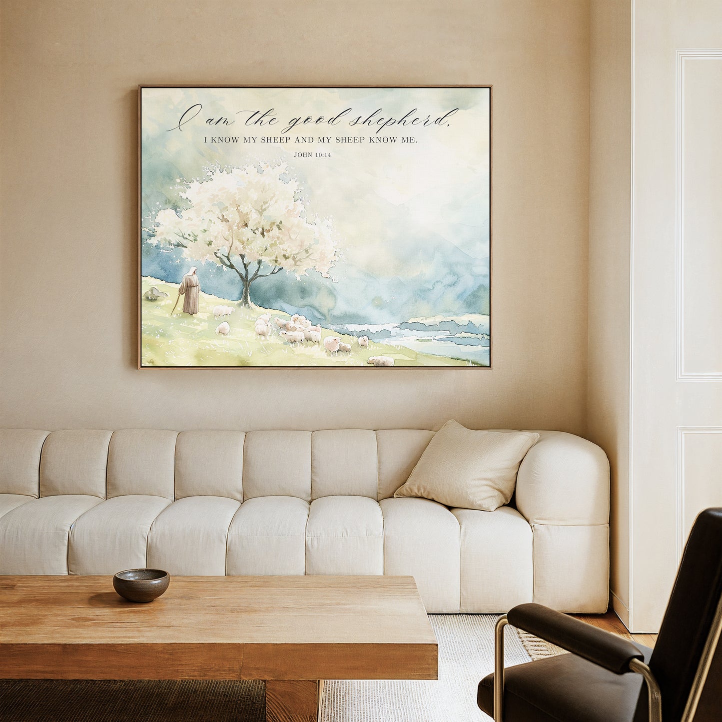 John 10:14 - Canvas