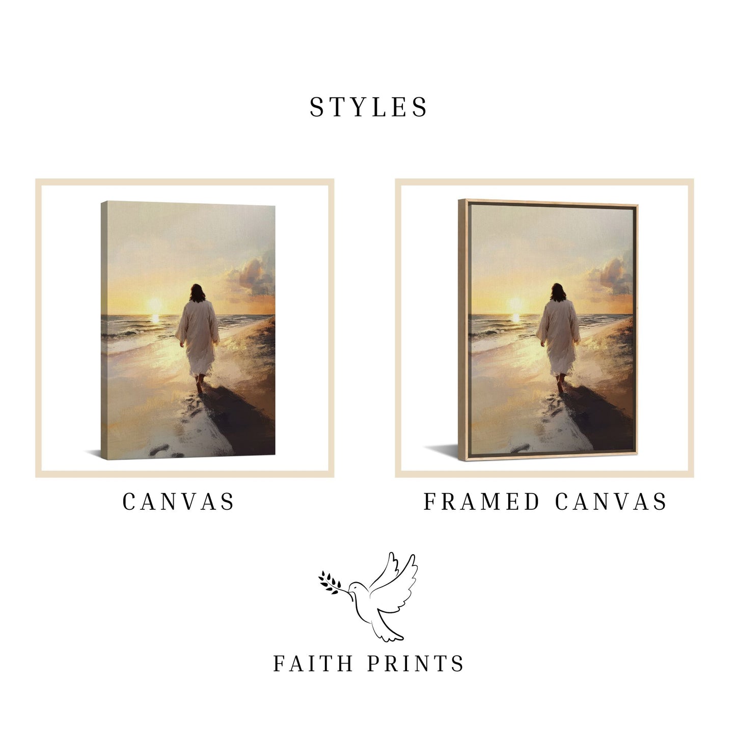 Steps of Light - Canvas