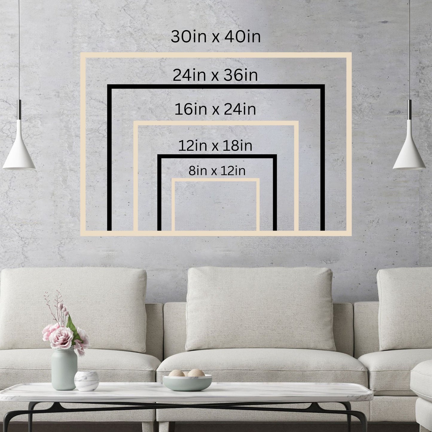 Faith Can Move Mountains - Canvas