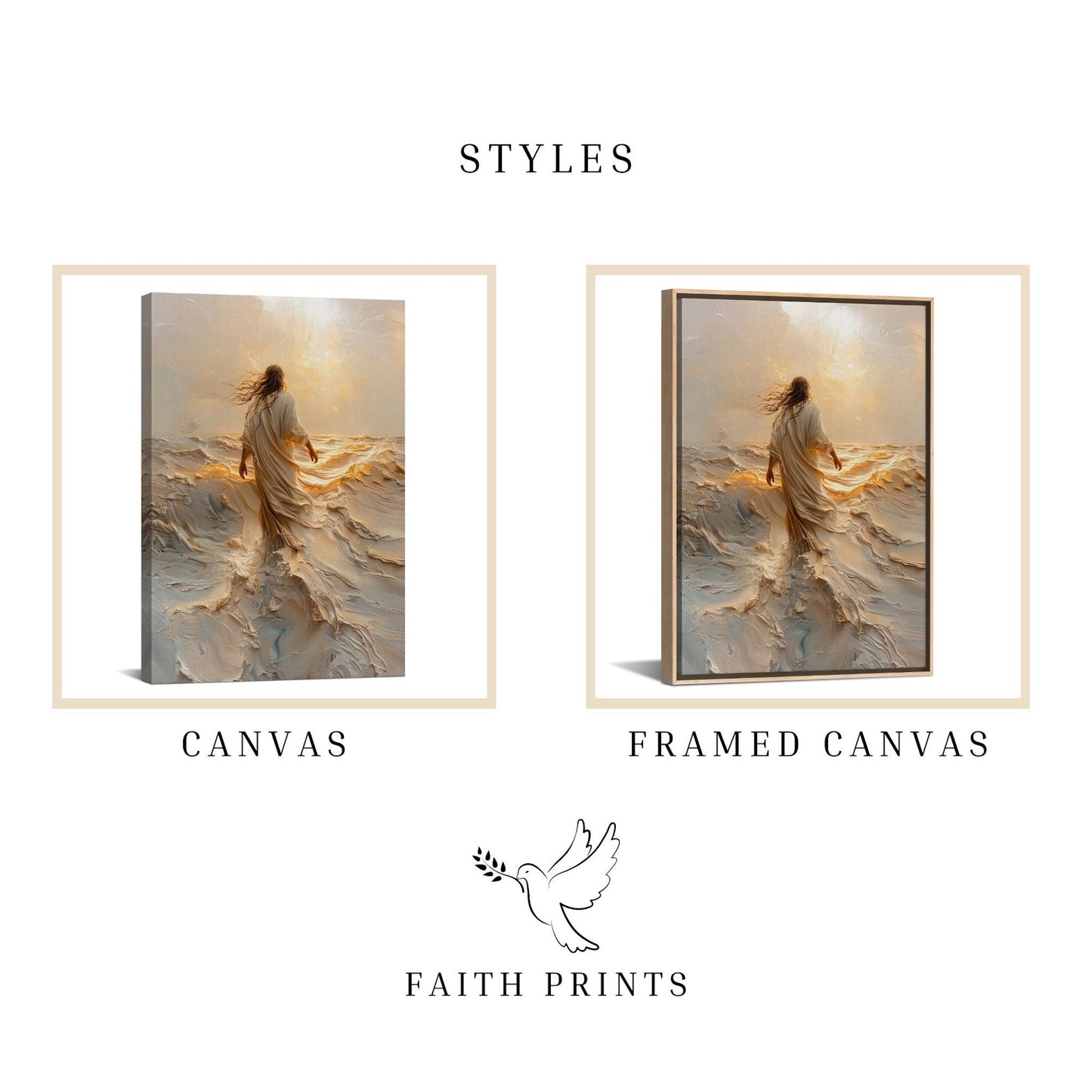Walking on Water - Canvas