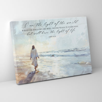 John 8:12 - Canvas