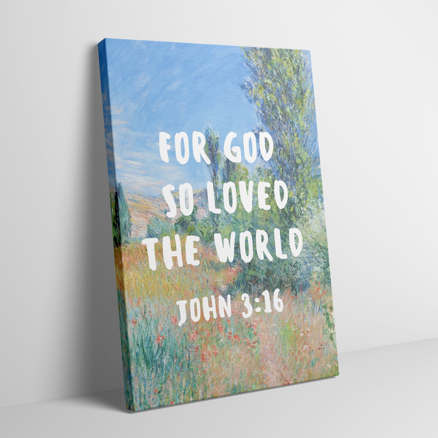 John 3:16 - Canvas