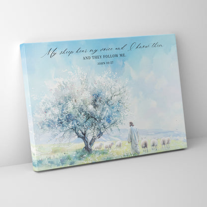 John 10:27 - Canvas