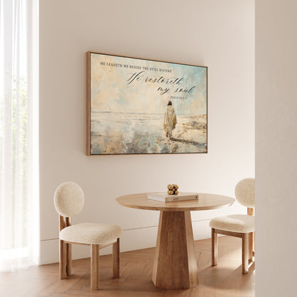 Psalm 23 - Canvas