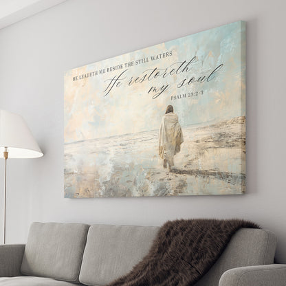 Psalm 23 - Canvas