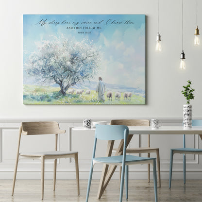 John 10:27 - Canvas