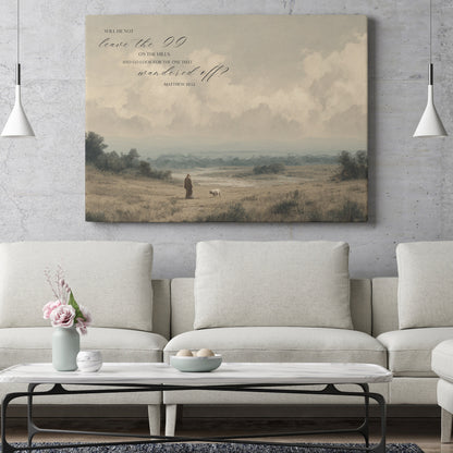 Matthew 18:12 - Canvas