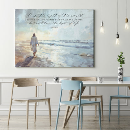 John 8:12 - Canvas