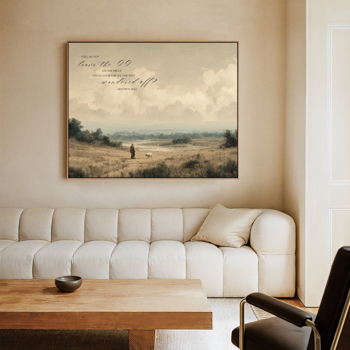 Matthew 18:12 - Canvas