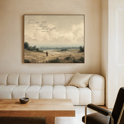 Matthew 18:12 - Canvas