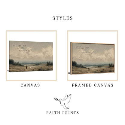 Matthew 18:12 - Canvas