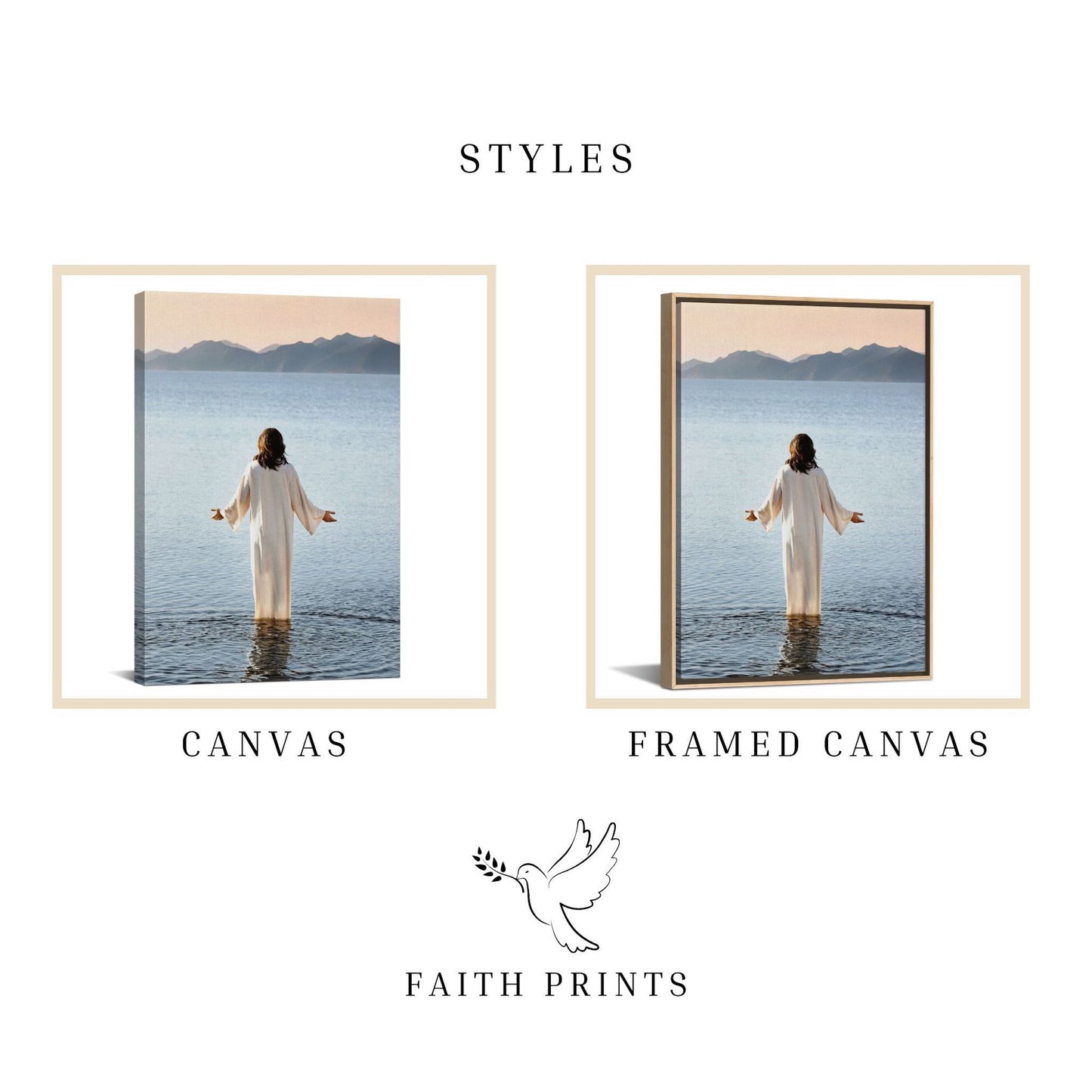 Upon the Waters - Canvas