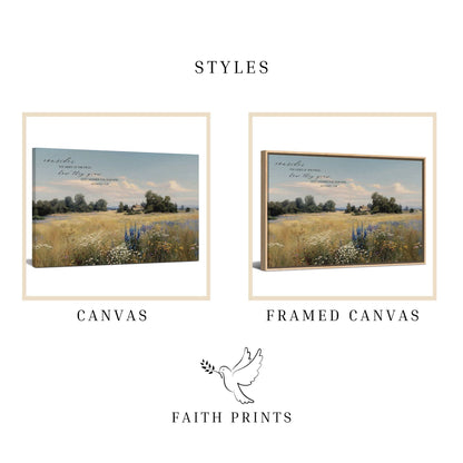 Consider the Lilies - Canvas