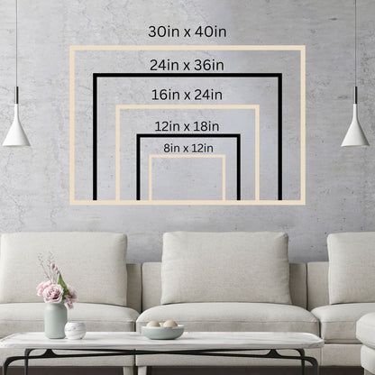 Faith Can Move Mountains - Canvas